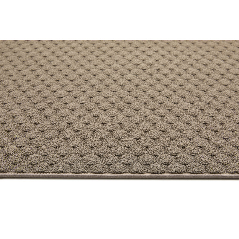 My Mat Sculptured Washable Honeycomb Mink, Runner 67 x 230cm