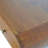 Floating Chestnut London Console, 2-Drawers, Shiny Knobs
