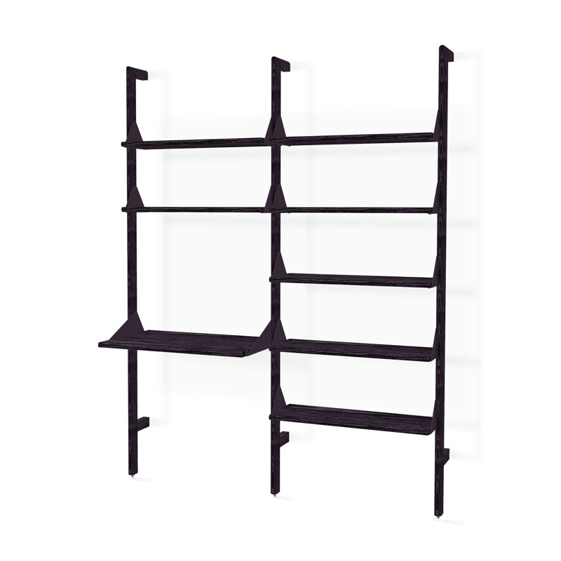 Branch 2 - Desk Shelving Unit, Black