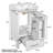 18" Single Bathroom Vanity With Ceramic Top-273070651