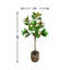Faux Magnolia Tree in Fiberstone Planter