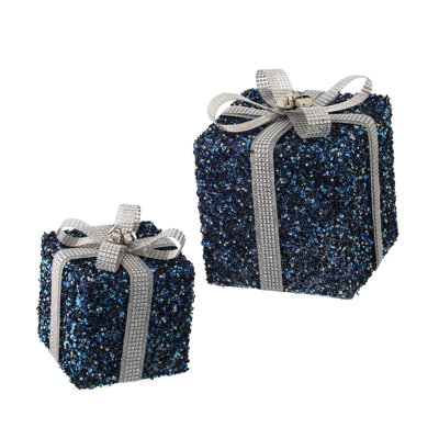 Ensemble de 2 nid à paillettes, perles et paillettes