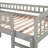 Loft Bed with Slide and Ladder