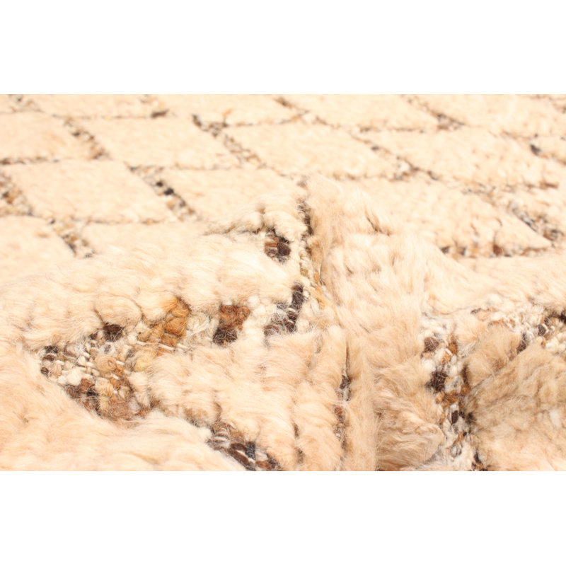 Tapis brun clair Tangier 5 pi 2 po x 7 pi 8 po