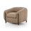 Fauteuil demi-tonneau en polyester Amaryllis