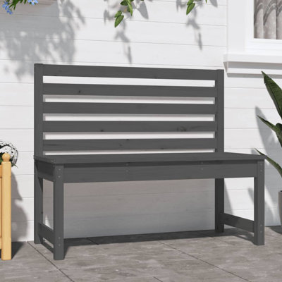 Thurner Solid Wood Outdoor Bench