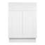 Armoire à 1 tiroir et 1 tablette inférieure l 24 po x H 34-1 / 2 po x P 24 po blanc Prêt à assembler (RTA)
