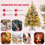 4.46' H Lighted Artificial Christmas Tree