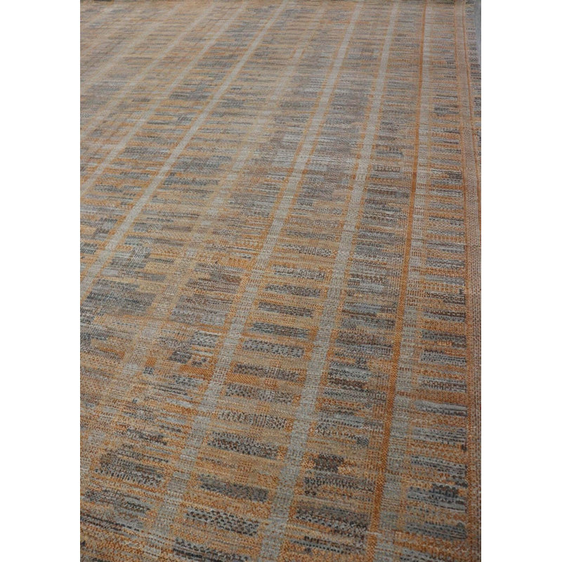 Stepped One-of-a-Kind 8'1" X 10'1" Area Rug