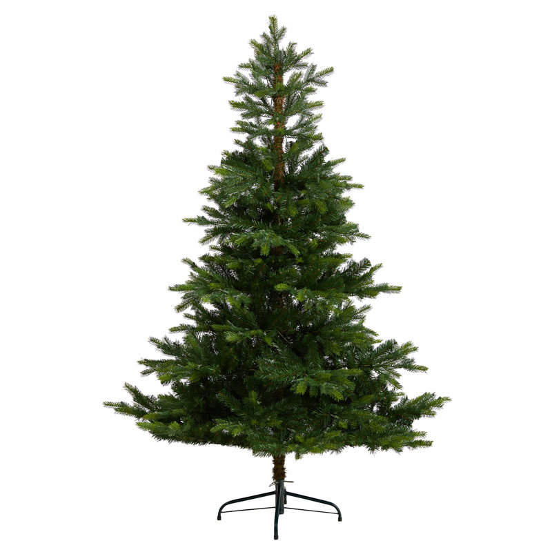 Lighted Artificial Christmas Tree, 6' H