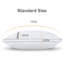2 Pack Hotel Quality Down Alternative Pillows for Neck, Back & Side Sleepers, Standard 42x70cm