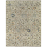 Wool Floral Area Rug