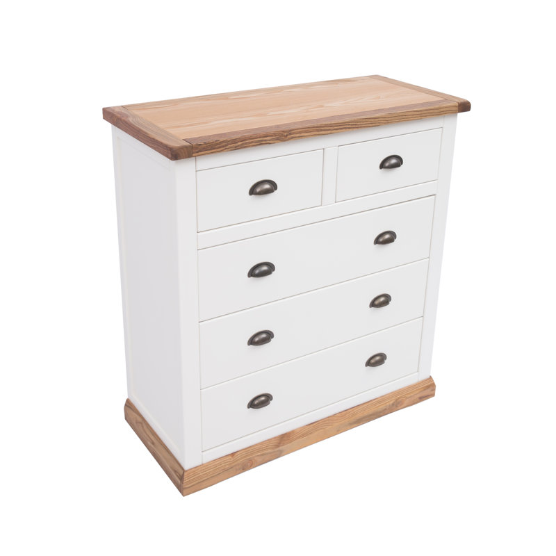 Waller 90cm W 5 - Drawer Chest of Drawers