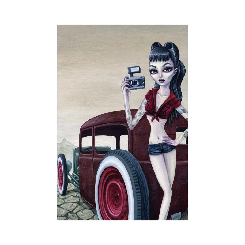 Lydia by Megan Majewski - Wrapped Canvas Print, 101.6 cm H x 66.04 cm W x 3.175 cm D