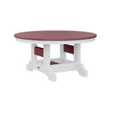 Berlin Gardens Garden Classic Regular Top With White Base Round Counter Height Table