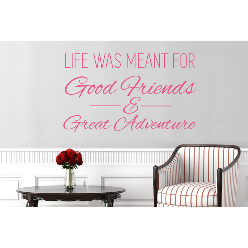 Wall Decal, Pink, Medium