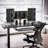 Lilja Electric Standing Desk with Keyboard Tray -473560490-473560488