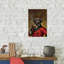 The Red Beret (Dog) by Dan Craig - Wrapped Canvas Print-50017728-56676655