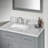 Allora USA 15.25'' White Porcelain Rectangular Bathroom Sink with Overflow