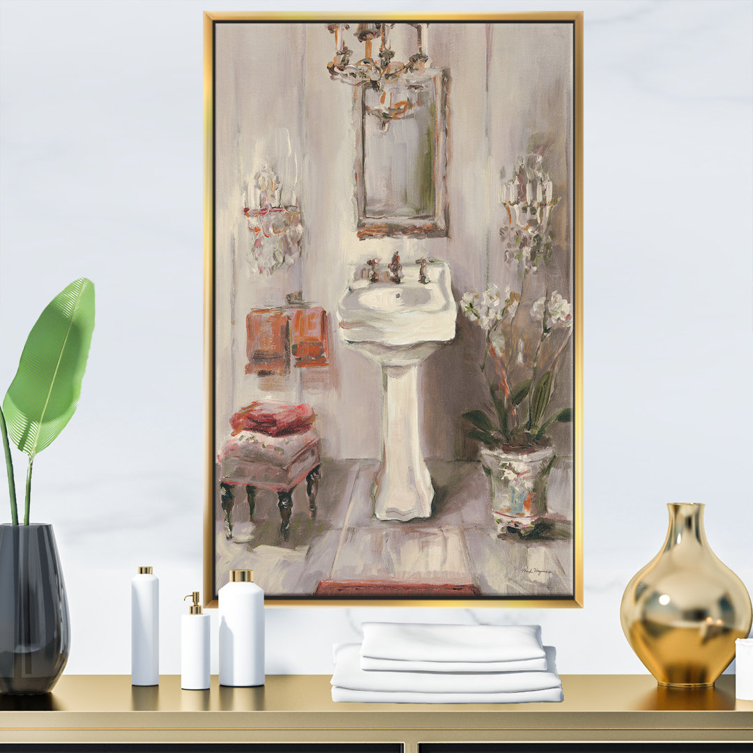 " French Bath La Baignoire I " by Designart East Urban Home