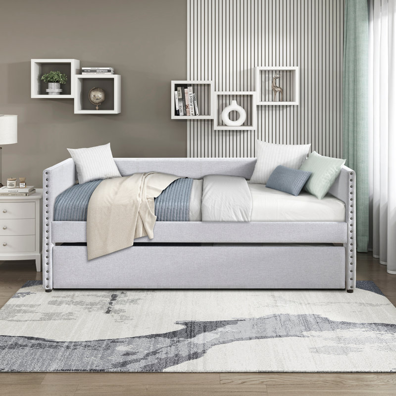 Lit de jour Modern, Gris clair