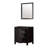 Dark Grey Bath Vanity 30 In. W X 22 In. D, And 28 In. Mirror-117984780