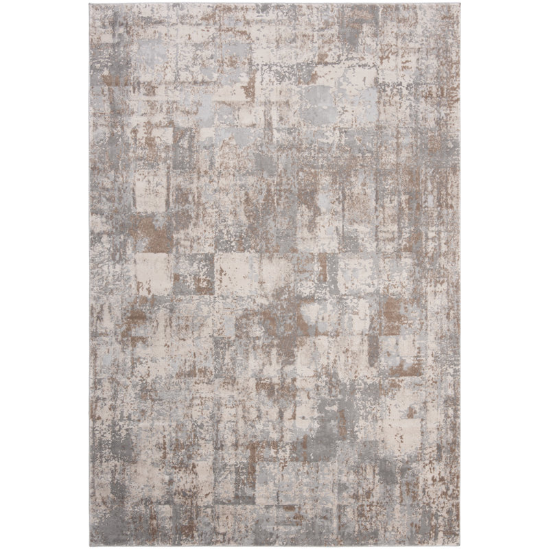 Ching Abstract Hand Woven Area Rug, Rectangle 122 x 183 cm