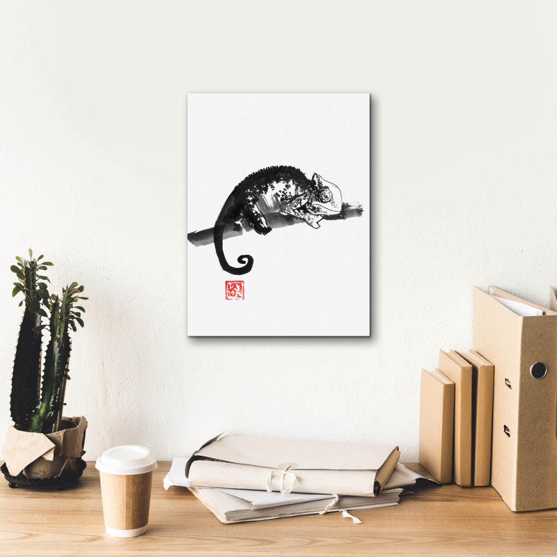 " Chameleon " by Pechane, 16" H x 12" W x 0.75" D