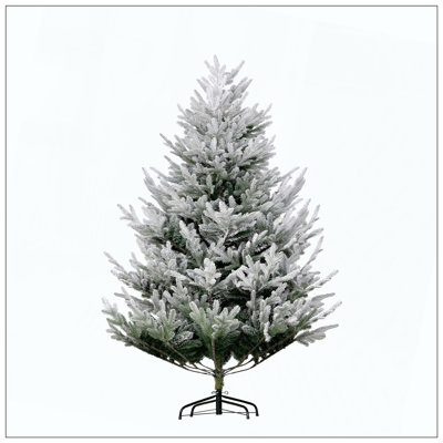Arbre de Noël artificiel, arbre de Noël articulé en pin avec 795 branches réalistes, base en acier, ouverture automatique