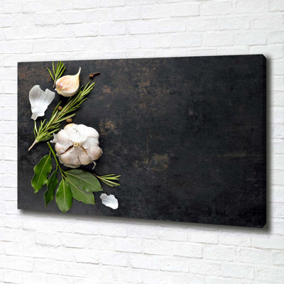 Garlic - Wrapped Canvas Print