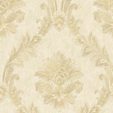 Antonia Vella Mixed Metals Damask Metallic Wallpaper Double Roll