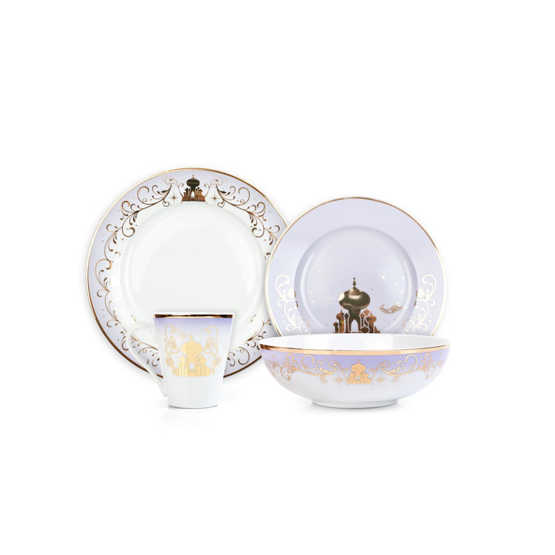 Brunelle 16 Piece Ceramic Dinnerware Set - Service for 4