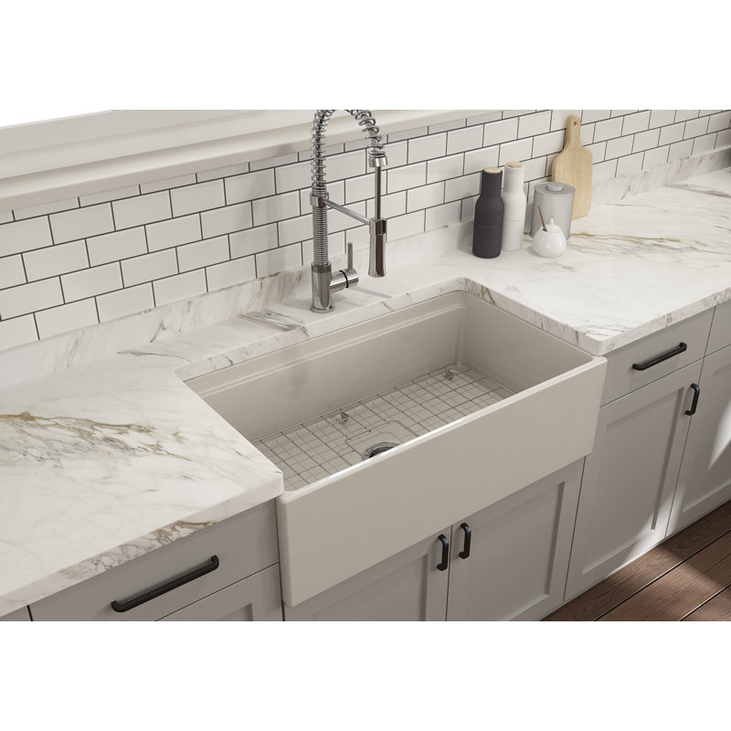 Contempo 33'' L Kitchen Sink, White