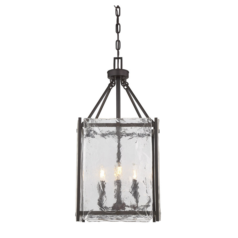 Lustre carré à 4 lumières Dotan