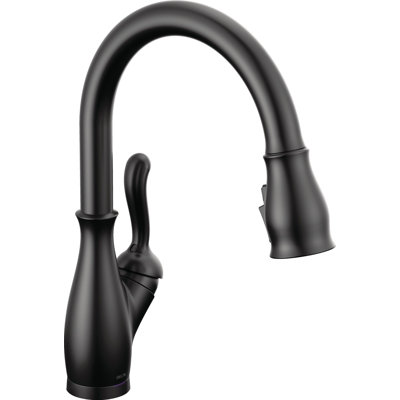 Delta Leland Pull Down Sprayer Touch Kitchen Sink Faucet, Touch Control Kitchen Faucet