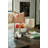 Elevated Earthenware Decorative Bowl - Set of 1