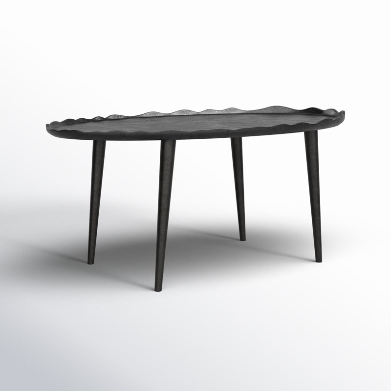 Avelines Single Coffee Table, Black