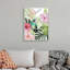 Art mural sur toile Hibiscus & Hummingbird II-481742912-481742919