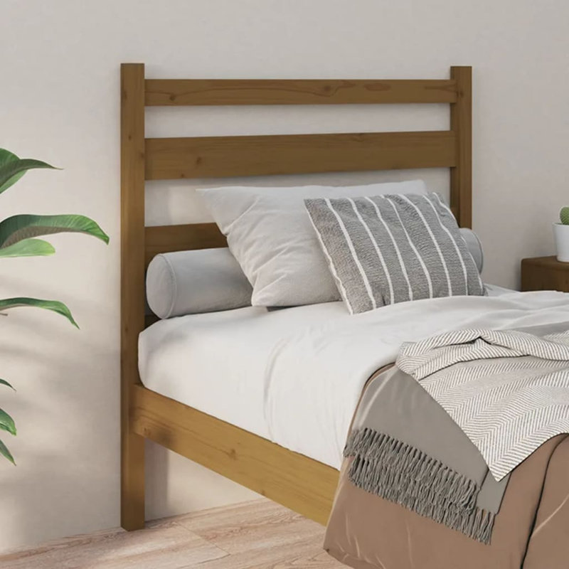 Merrifield Headboard, Honey brown, 100 x 96cm