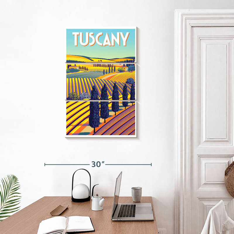 Nicci Tuscany Poster, 32" H x 20" W