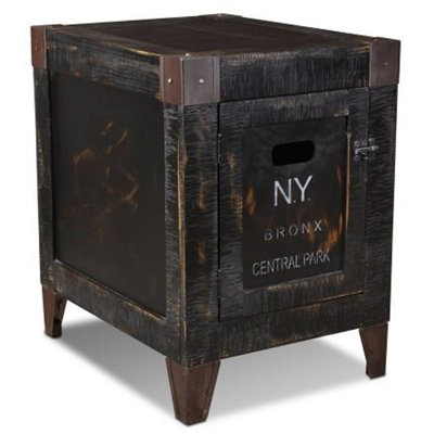 Solid Wood End Table