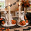 Ensemble de porte-bougies en céramique Halloween