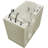 Prairie 45.75'' x 26'' Alcove / Tile In Whirlpool Fiberglass Bathtub with Faucet-17694272-17694273