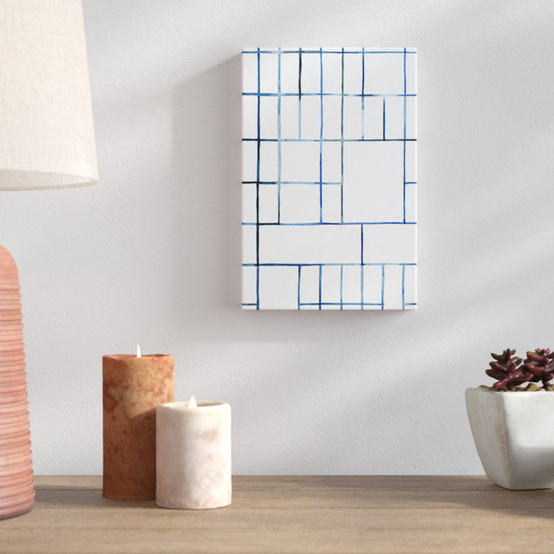 Bleed Pattern IV by Grace Popp - Wrapped Canvas Painting Print, 30cm H x 20cm W, Wrapped Canvas