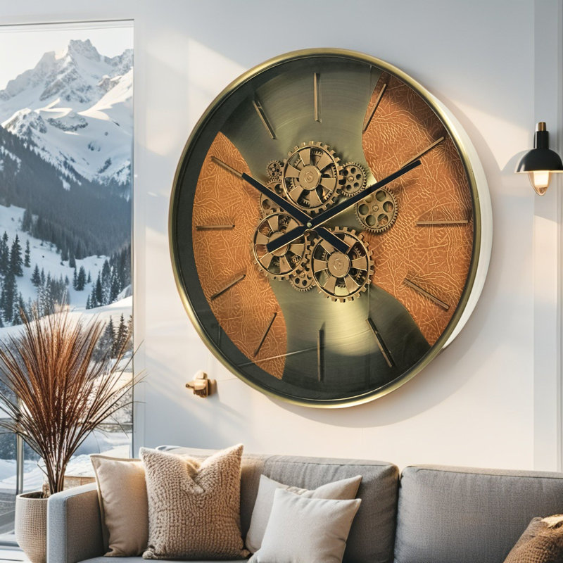 Metal Wall Clock