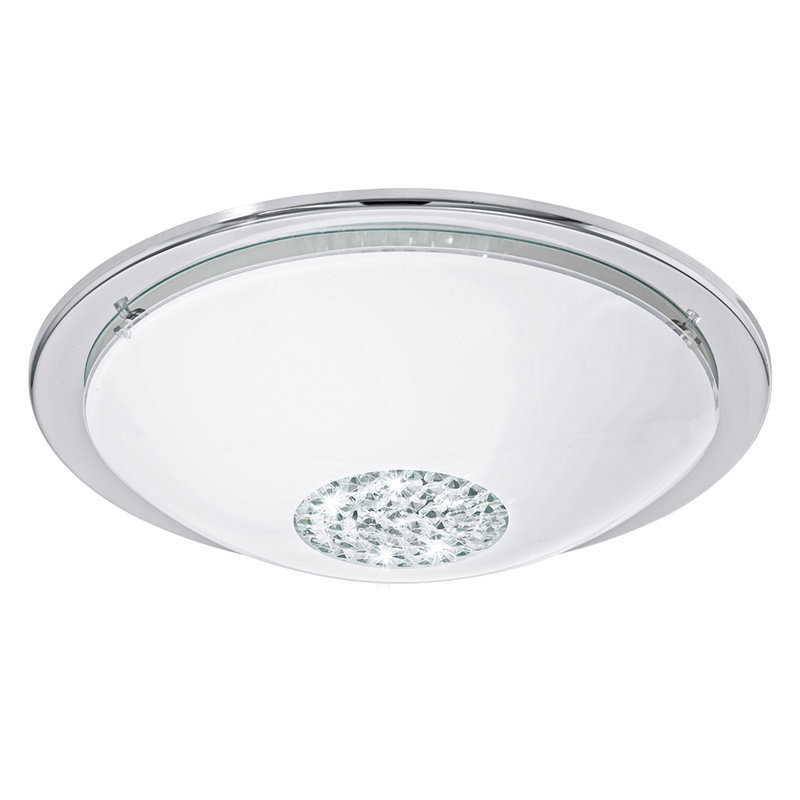 Abbdelrahmane Glass LED Flush Mount