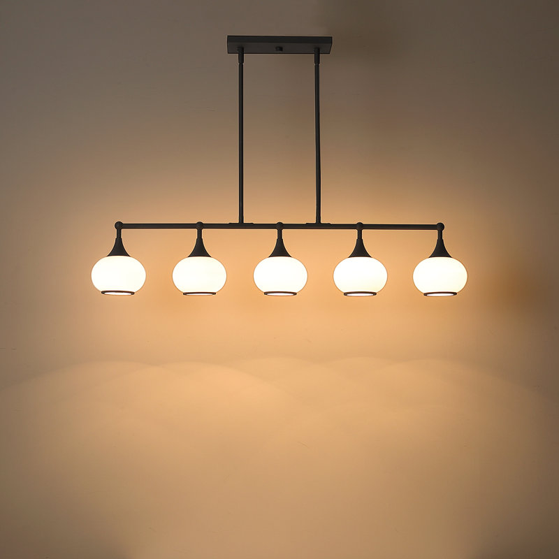 5 - Light Pendant, Matte Black