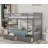 Frary Kids Twin Over Twin Bunk Bed-2047427160