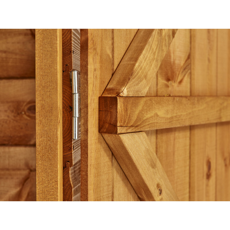 Powersheds 8 x 10ft Timber Tongue & Groove Security Garden Shed