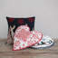 Cotton Blend Throw Circular Pillow Cover & Insert